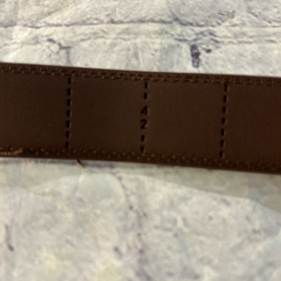 MULTI SIZE MENS BROWN BELT WITH RUSTIC BUCKLE - Picture 7 of 11